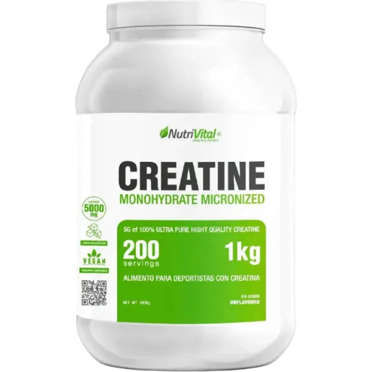 Creatina Nutrivital 1 kg - imagen principal uniforme